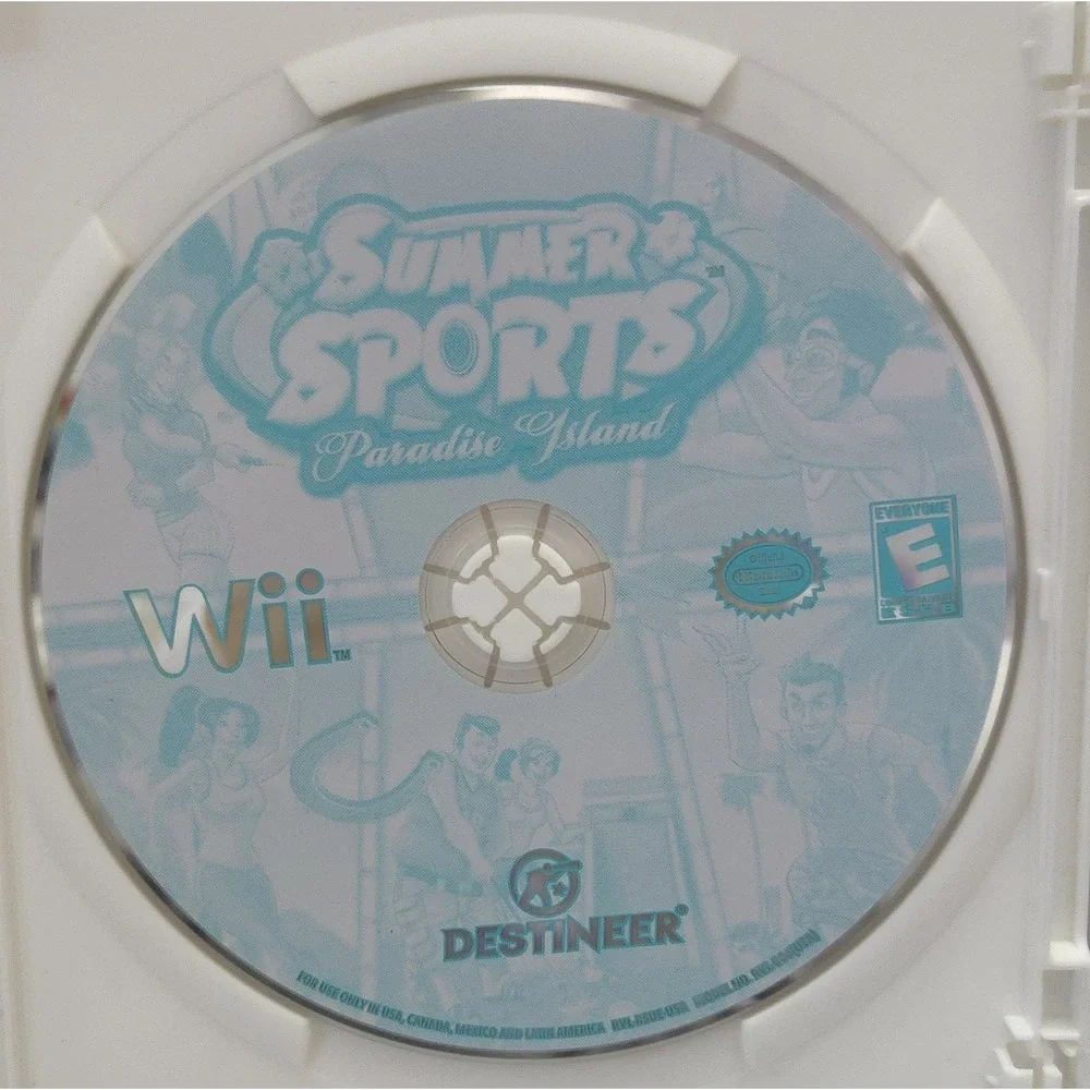 Summer Sports: Paradise Island (Wii) - Tested - CIB Complete